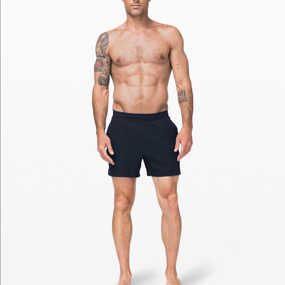 Lulu Lemon Channel Cross Swim Short *5”